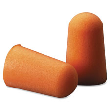 Foam Disposable Earplug, Orange