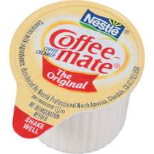 Coffee-Mate Liquid Creamer Singles, 180/CT, Original