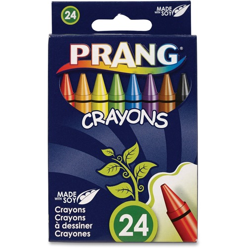 Wax Crayons in Hang Tab Box, 24 Ct., Assorted