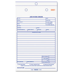 Job Work Order Book, 2 Parts, 5-1/2"x8-1/2", 50/BK