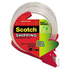 Packing Tape, w/Refillable Dispenser, 1-7/8"x38.2 Yds., CL
