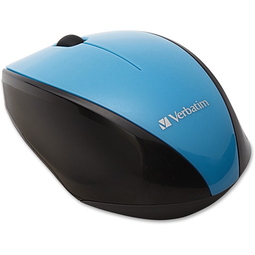 Wireless Mouse, Blue LED, Easy Grip, 3-7/8"x2-1/2"x1-1/2",BE