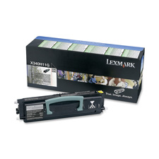 Genuine OEM Lexmark X340H11G High Yield Black Return Program Laser Toner Cartridge