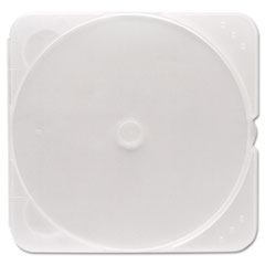 DVD/CD Storage Cases, 200/BX, Clear
