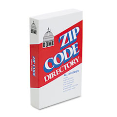 Zip Code Directory, Abridged, 752 Pages, 4-3/8"x7"
