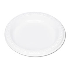 Plastic Plates, 6", 125/PK, White