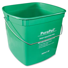 Purapail Cleaning Bucket, 6Qt, Green