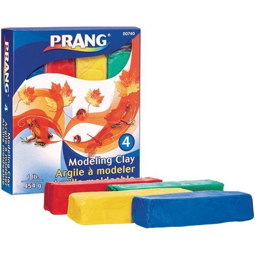 Modeling Clay, Smooth, Nonstaining, Assorted Colors