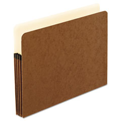 File Pockets,Anti-mold,3-1/2" Exp.,Letter,10/BX,Redrope