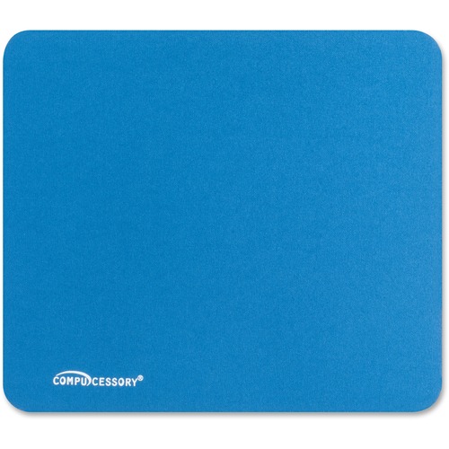 Economy Mouse Pad, Nonskid Rubber Base, 9-1/2"x8-1/2", Blue