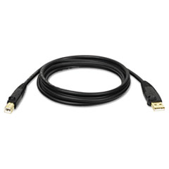 USB 2.0 Hi-Speed A/B Cable 15Ft, Black