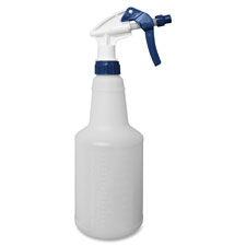 Trigger Sprayer Bottle,General Purpose,24oz,3/PK,Blue/White