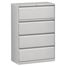 Lateral File, 3DRW, 42"x18-5/8"x40-1/4", Lt Gray