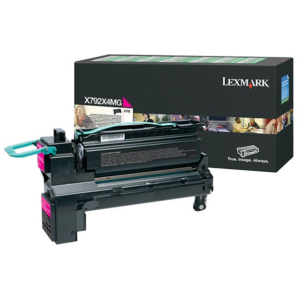 Genuine OEM Lexmark X792X4MG Government Extra High Yield Magenta Return Program Toner (TAA Compliant Verion of X792X1MG) (20000 Page Yield)