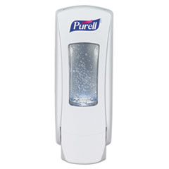 Hand Sanitizer Dispenser, 1200 mL, 4.5"x4"x11.25",White