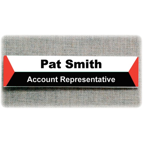 Sign Holder, For Panel Wall, 9"x2", 6/PK, Clear
