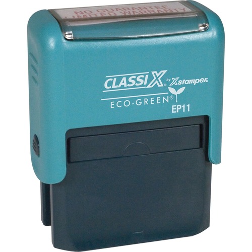 Self-Inking Message Stamp,1-4 Lines,1/2"x1-1/2",21 Char,BK