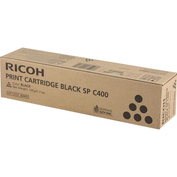 Genuine OEM Ricoh 820072 Black Laser Toner Cartridge (6000 page yield)