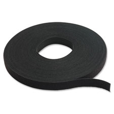 One Wrap Tie Rolls, 3/4"x75', 20/RL, Black
