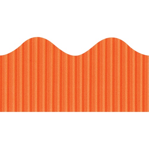 Decorative Border, Recyclable, 2-1/4"x50',. Orange