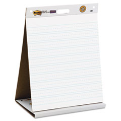 Tabletop Easel Pad, Ruled, 20"x30", 20/Sths, White