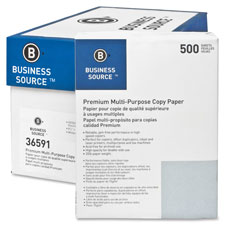 Multipurpose Paper,92 Bright,20lb.,8-1/2"x11",40CT/PL,White