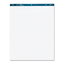 Easel Pad, 27"x34", 50 Sheets, 1" Quad, 4/CT, White