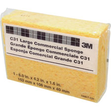 Commercial Sponge, 6"x4-1/4"x1-5/8", Beige