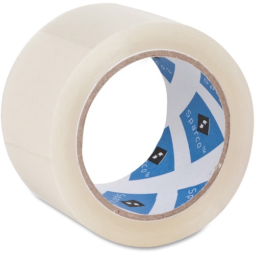 Packaging Tape Roll, 3" Core, 3.0 mil, 2"x55 Yards, CL
