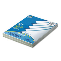 Card Stock Paper, 65 lb.,8-/2"x11",100/PK, Classic / White