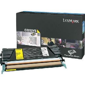 Genuine OEM Lexmark C5222YS Yellow Toner Cartridge (3000 page yield)
