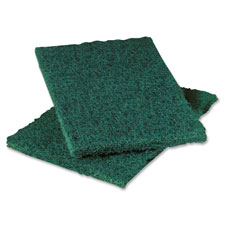 Scouring Pad, Heavy Duty Commercial, 6"x9", Green