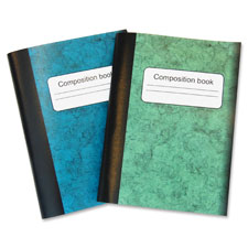Composition Book, 3-1/4"x4-1/2", 4/PK, Multi