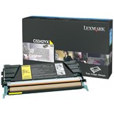 Genuine OEM Lexmark C5342YX High Yield Yellow Laser Toner Cartridge (7000 page yield)