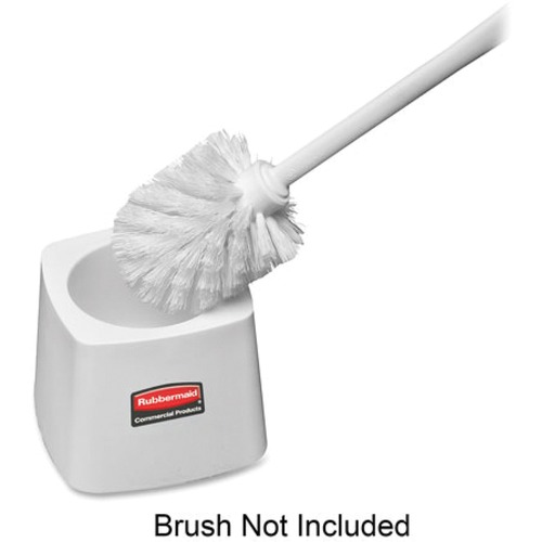 Toilet Bowl Brush Holder, White