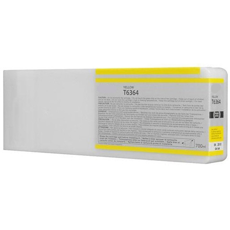 Premium Quality Yellow Inkjet Cartridge compatible with the Epson T636400