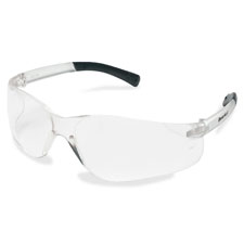 BearKat Safety Glasses, Non Slip Temple Grip, Clear