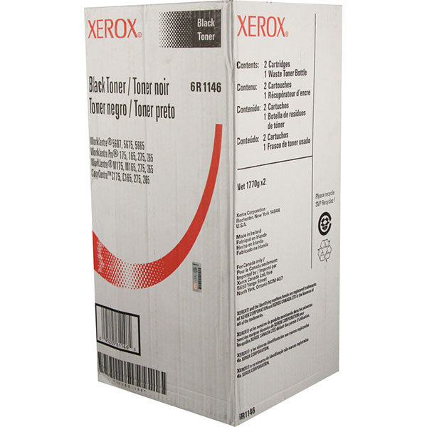 Genuine OEM Xerox 6R1146 Black Toner (90000 page yield)