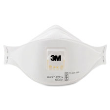 Particulate Respirator, N95, Standard SZ, 10/BX, White