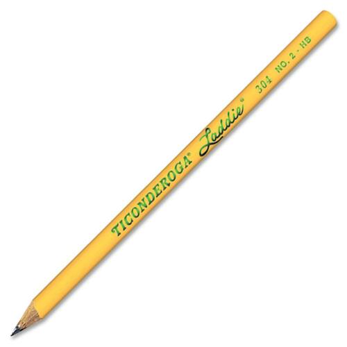 Laddie Pencil, No. 2, Without Eraser, Yellow