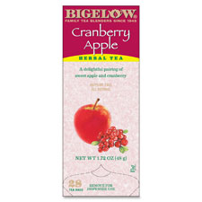 Cranerry Apple Herebal Tea, 28/BX, Cranberry