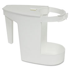 Toilet Bowl Mop Caddy, 12/CT, White