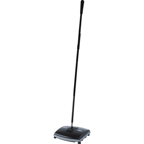 Floor/Carpet Sweeper,Flat Fold Handle,6-1/2" W,Black