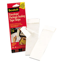 Packaging Tape Pad, 2"x6", 25/PK, Clear