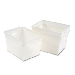 Mail Totes,w/Reinforced Top,18-1/4"x13-1/4"x11-1/2",3/CT,WE