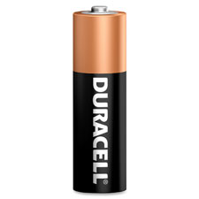 Duracell Coppertop AA Batteries, 24/PK, Black