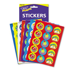 Praise Word Stinky Stickers, Round, Scratch/Sniff, 300/PK