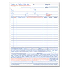 Bill Of Lading Snap Off,16 Articles,4-Pt,50 ST/PK,8-1/2"x11"