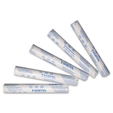 Tampas Tampons, Indivually Wrapped, 500/CT, White