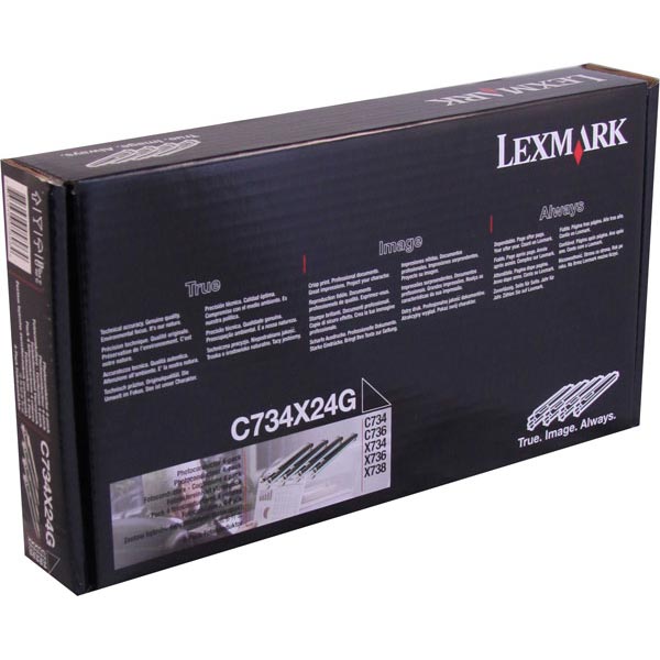 Genuine OEM Lexmark C734X24G Photoconductor Unit (20,000 page yield)